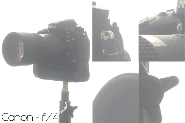 Canon 50 mm 1.8 II хроматические аберрации при f4